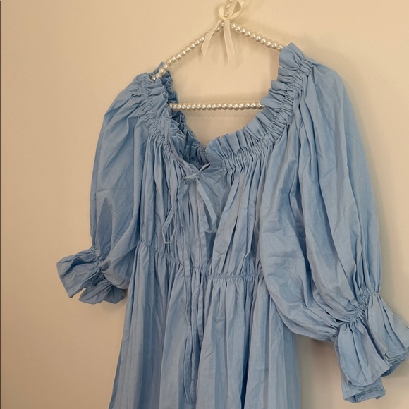 ELF Light Blue Mini Dress - Picture 4 of 8